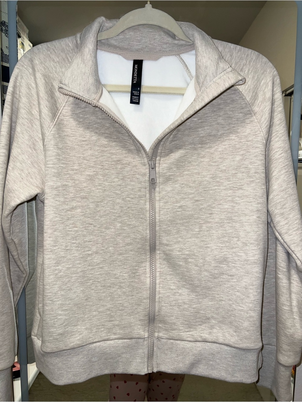 Fleece Line Jacket Active Wear Zip up
